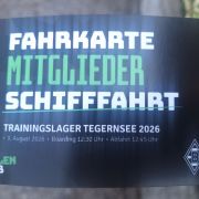 Schifffahrt Tegernsee 3.8.2026